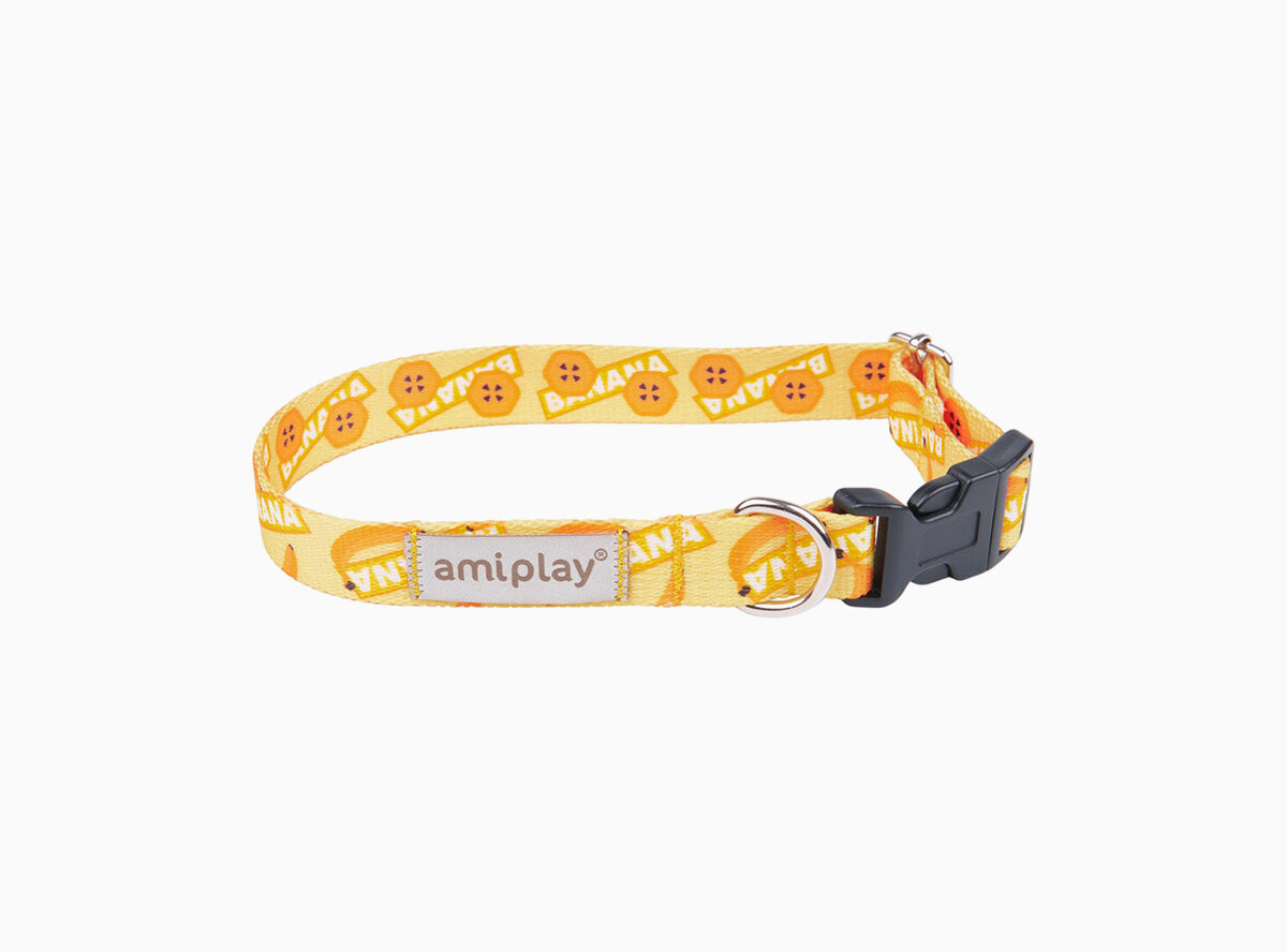 amiplay_BeHappy_Adjustable_Collar_Banana