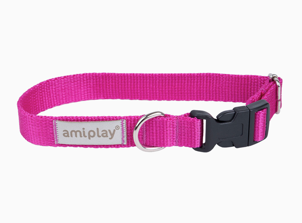 amiplay_Samba_Adjustable_collar_Pink